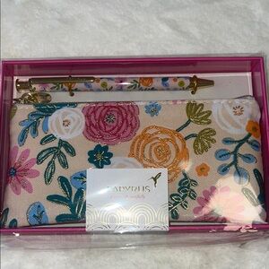 Papyrus Floral Accessory Set - Multicolor